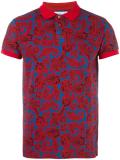allover print polo shirt