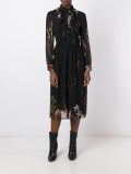 floral print mid dress