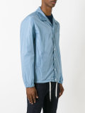 back logo shirt jacket 