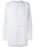 detailed placket shirt