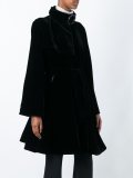 velvet maxi coat