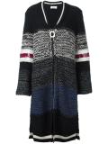 striped cardi-coat