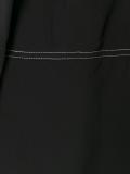 sleeveless contrast stitch blouse
