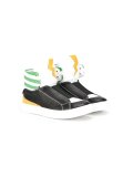 lightning bolt hi-top sneakers