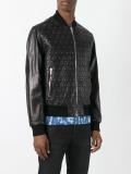 studded embroidered triangle jacket