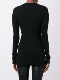 scoop neck T-shirt