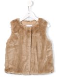 faux fur gilet