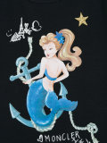 mermaid print T-shirt 