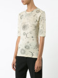 allover print T-shirt