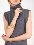 oval chain link bracelet