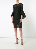 lace trim dress
