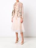 layered organza skirt 