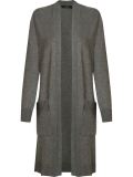 long lenght knitted cardigã