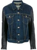 printed denim jacket 