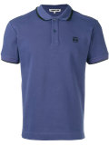 embroidered logo polo shirt