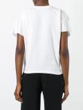 lace-up detailing T-shirt
