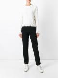 slim fit trousers