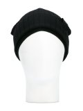 folded ribbed beanie