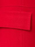 panel detail trench coat