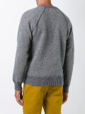 knitted long sleeve sweatshirt