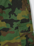camouflage print shorts 