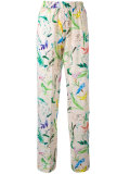 floral print trousers 