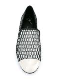 glitter embellished slippers