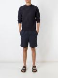 embossed circles pattern sweater