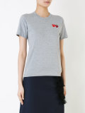 double heart T-shirt