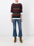 striped intarsia jumper