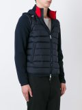 padded front hooded jacket