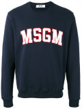 logo print sweatshirt