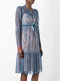 sheer lace dress