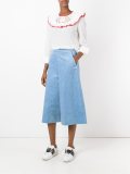 corduroy cropped palazzo pants