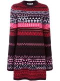 fair isle intarsia dress