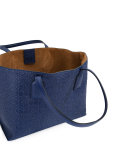 embossed pattern tote bag 