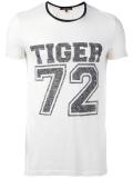tiger print T-shirt