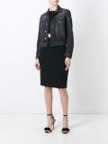 microstudded jean jacket