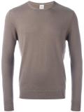 crew neck slim-fit jumper