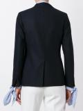 round cut fitted jacket