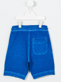 bleached seam shorts