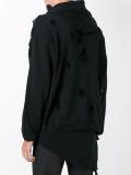 distressed hoodie