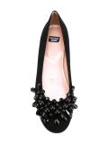 embellished ballerina shoes