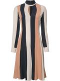 keyhole neckline dress