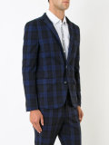 checked blazer 