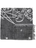 bleach print scarf 