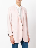oversized two-button blazer