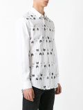 safety pin print shirt