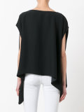 draped back T-shirt