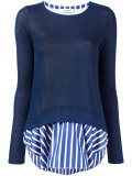 shirt trim sweatshirt 
